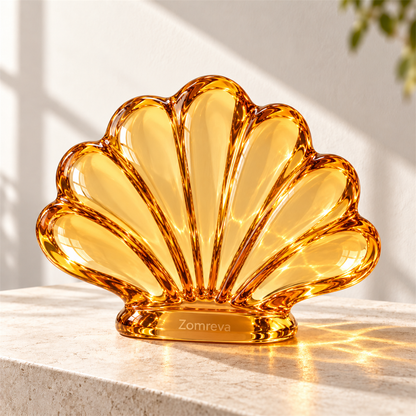 Zomreva Amber Shell Decorative Object alternate angle view