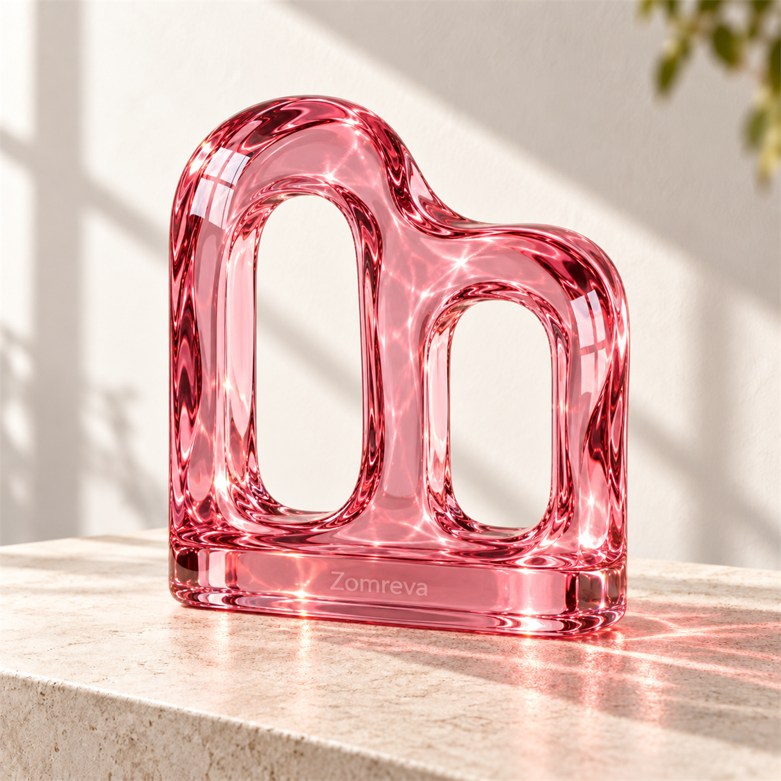 Zomreva Rose Double Arch Object main sculpture view