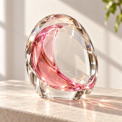 Zomreva Rose Halo Decorative Sculpture main sculpture view