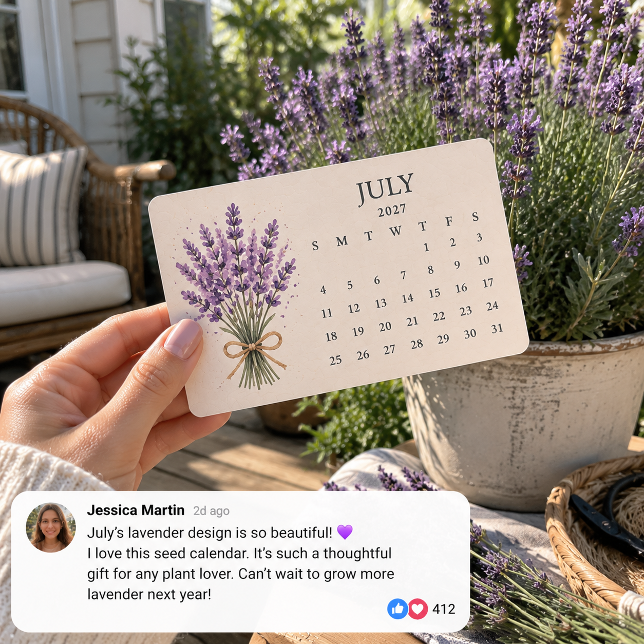 Jessica Martin — seed calendar customer photo